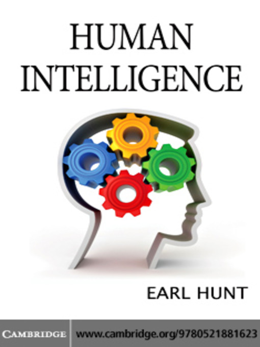 Title details for Human Intelligence by Earl Hunt - Available
